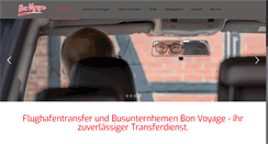 Desktop Screenshot of bonvoyage-transfer.de